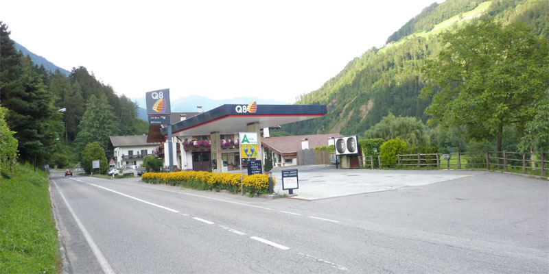 Pircher Peter Q8 Tankstelle in Quellenhof Passeier Pircher Peter Q8 Tankstelle in Quellenhof Passeier